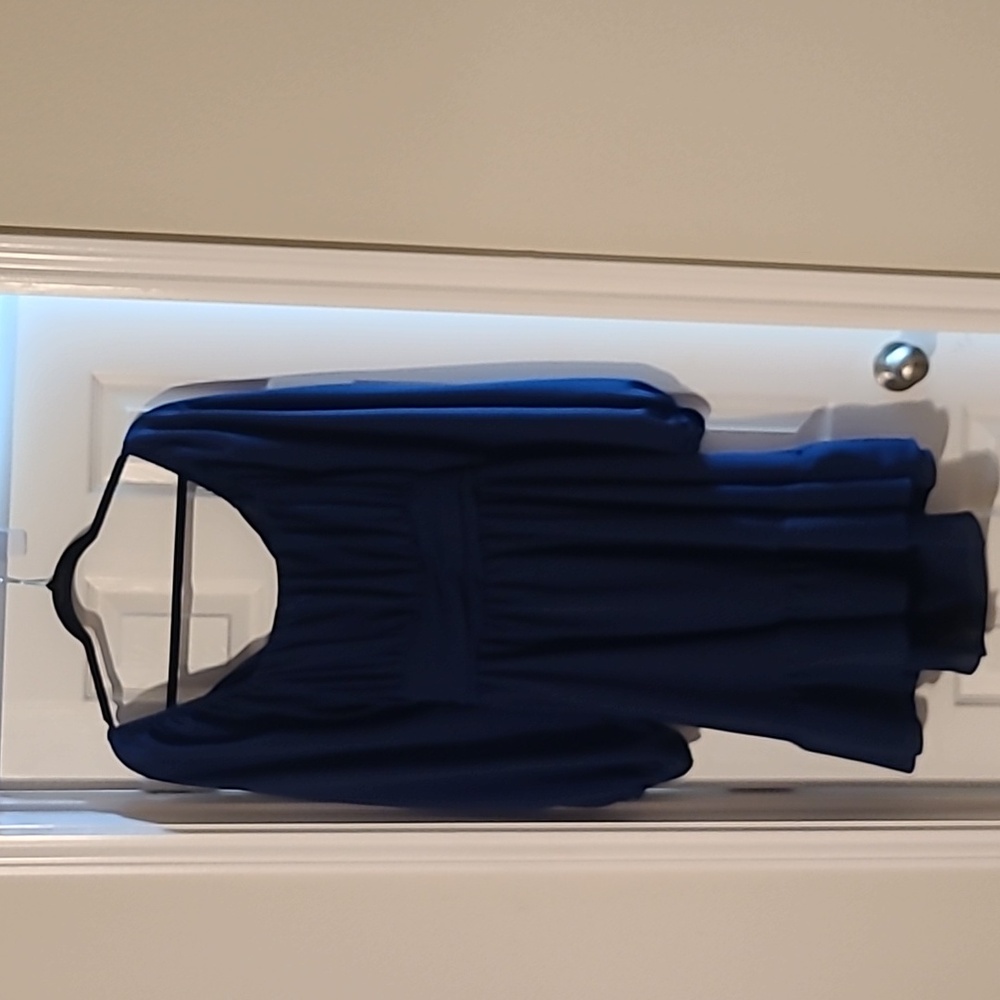 Shein blue dress